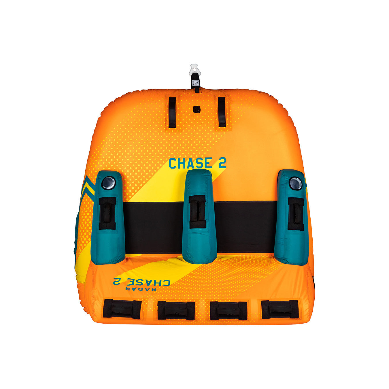 2026 RONIX RADAR THE CHASE LOUNGE 2 PERSON TUBE - TEAL/ORANGE