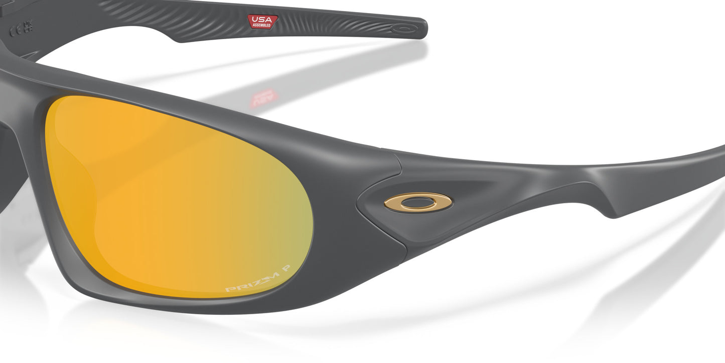 OAKLEY NEOFORMA MATTE CARBON SUNGLASSES w/ PRIZM 24K PLR