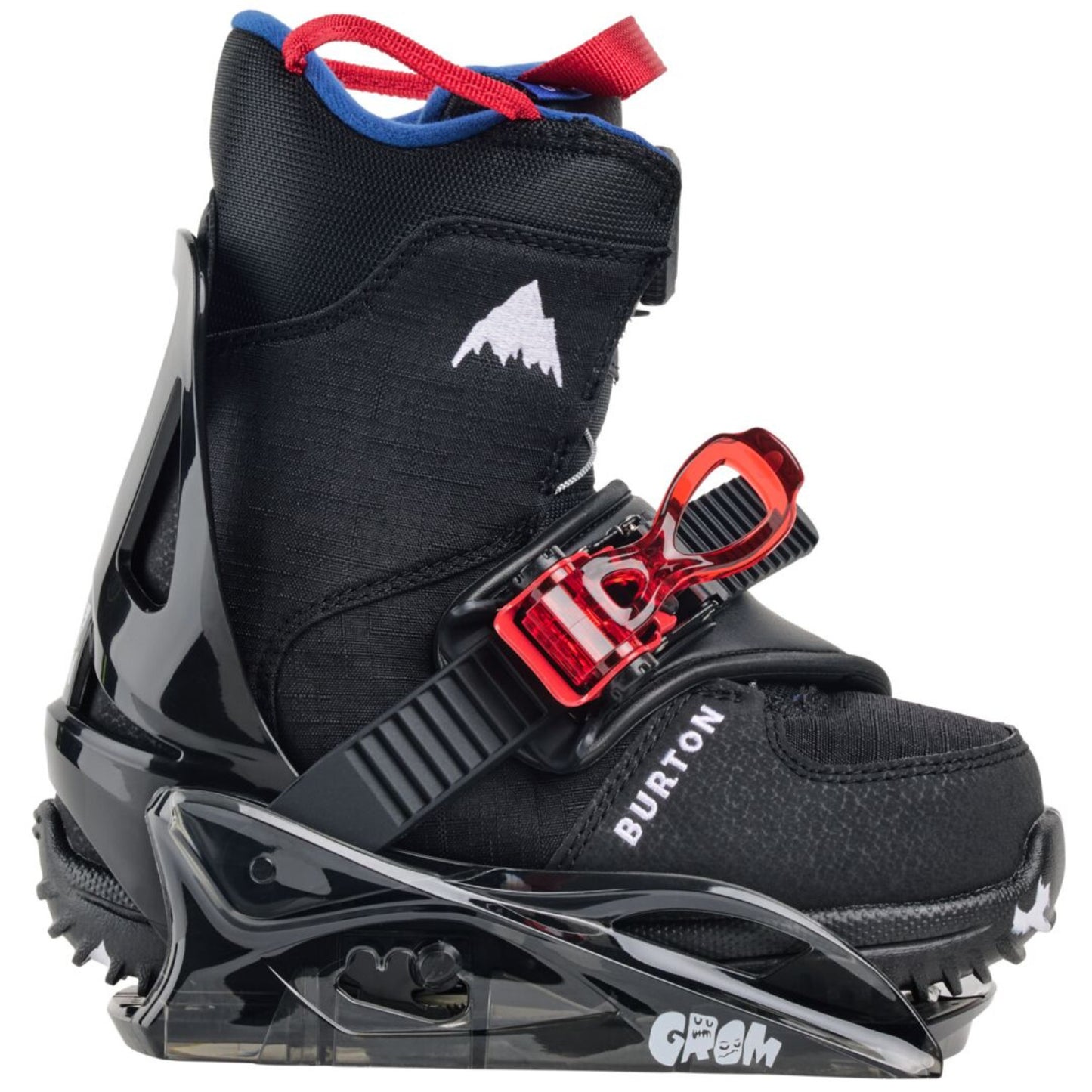 2026 BURTON KIDS GROM DISC SNOWBOARD BINDINGS BLACK