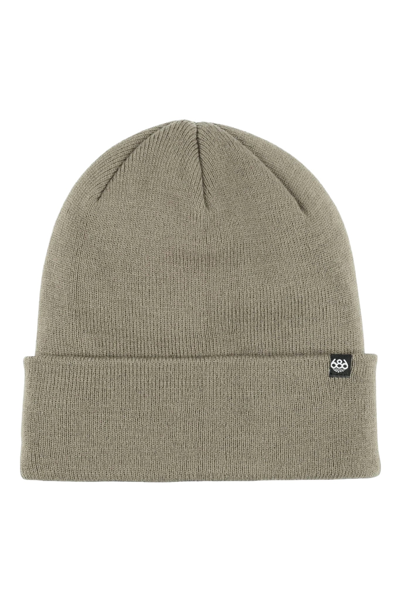 2026 686 STANDARD ROLL UP BEANIE CHARCOAL