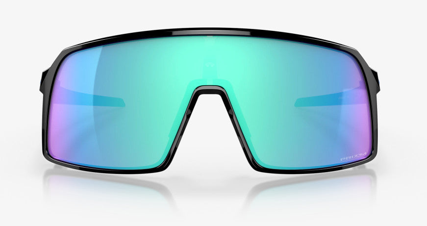 OAKLEY SUTRO POLISHED BLACK SUNGLASSES w/ PRIZM SAPPHIRE