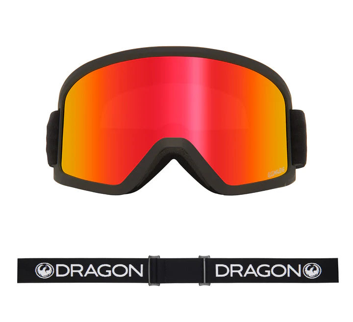 2026 DRAGON DX3 OTG GGL BLACK w/LL RED ION