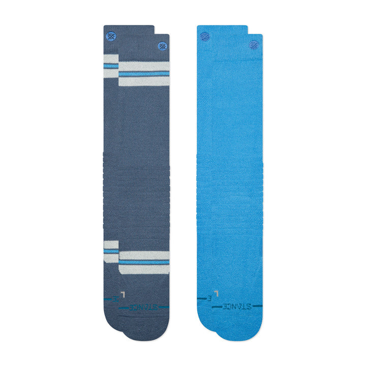 2026 STANCE KADEN MID POLY 2 PACK SNOW SOCKS SEA BLUE