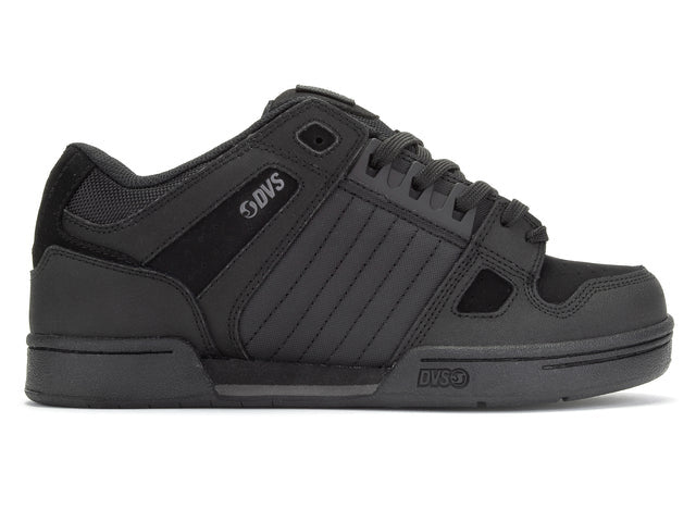 DVS MENS CELSIUS SHOES FA23 BLACK/BLACK LEATHER
