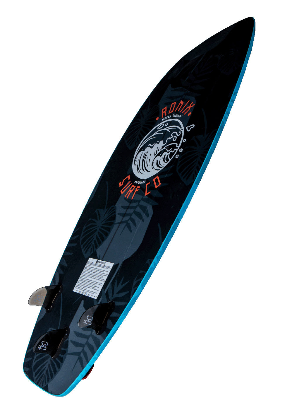 2023 RONIX MARSHMELLOW THRASHER WAKE SURF BOARD BLUE/BLK/RD 4'8