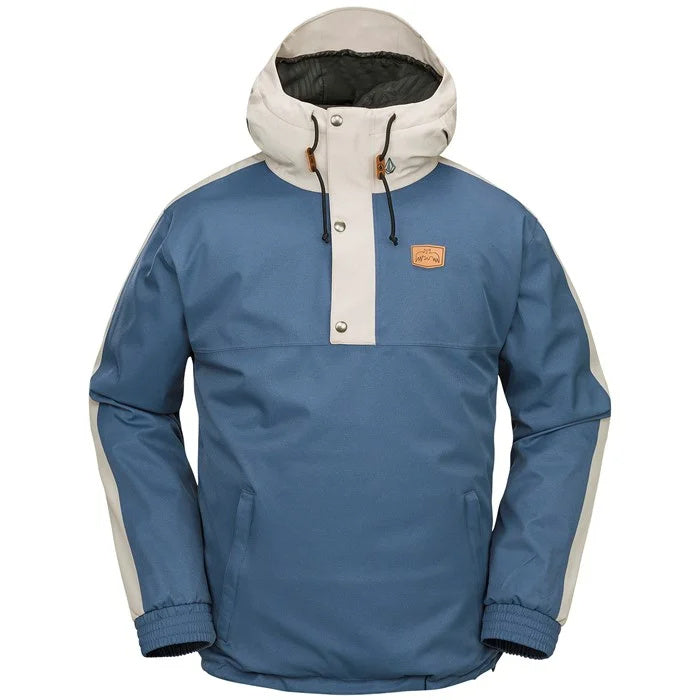 2025 VOLCOM LONGO 20K PULLOVER JACKET INDIGO