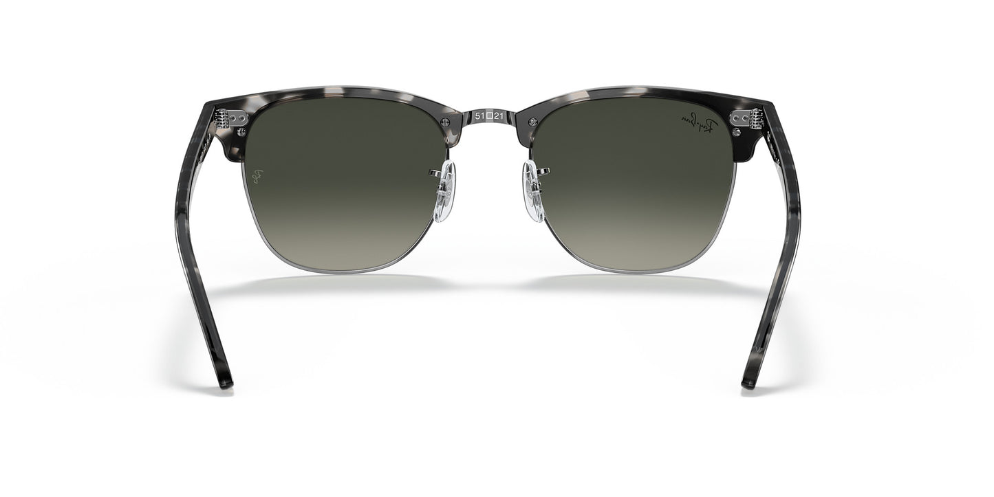 RAY-BAN CLUBMASTER SUNGLASSES GRY HAVANA w/ GRY GRAD