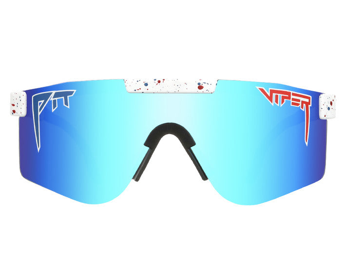 PIT VIPER THE ABSOLUTE FREEDOM DOUBLE WIDE POLARIZED SUNGLASSES