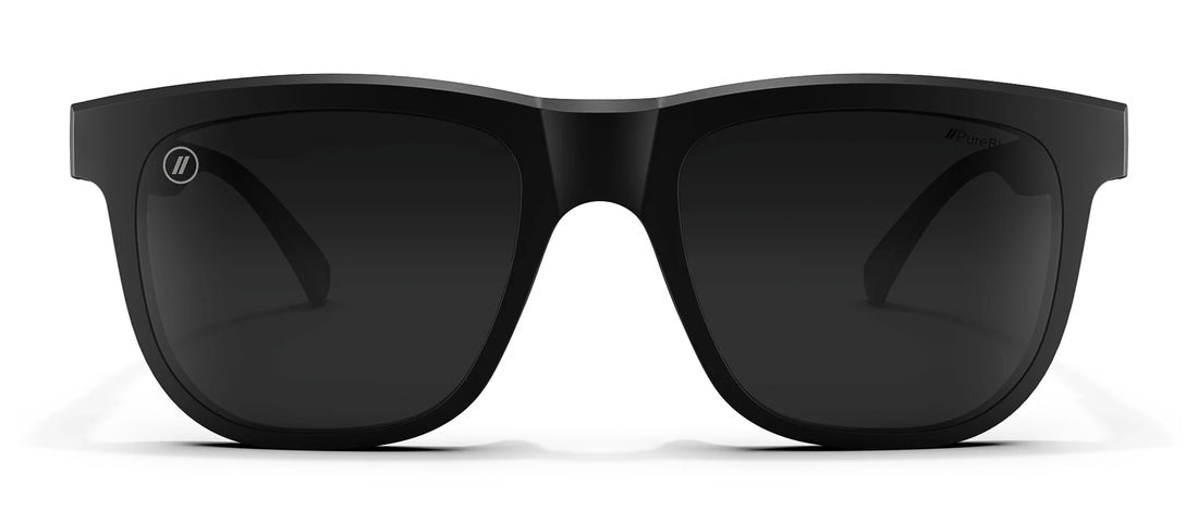 BLENDERS SENDER SUNGLASSES SHADOW CRUISE w/ GLOSS BLACK  / SMOKE PC POL