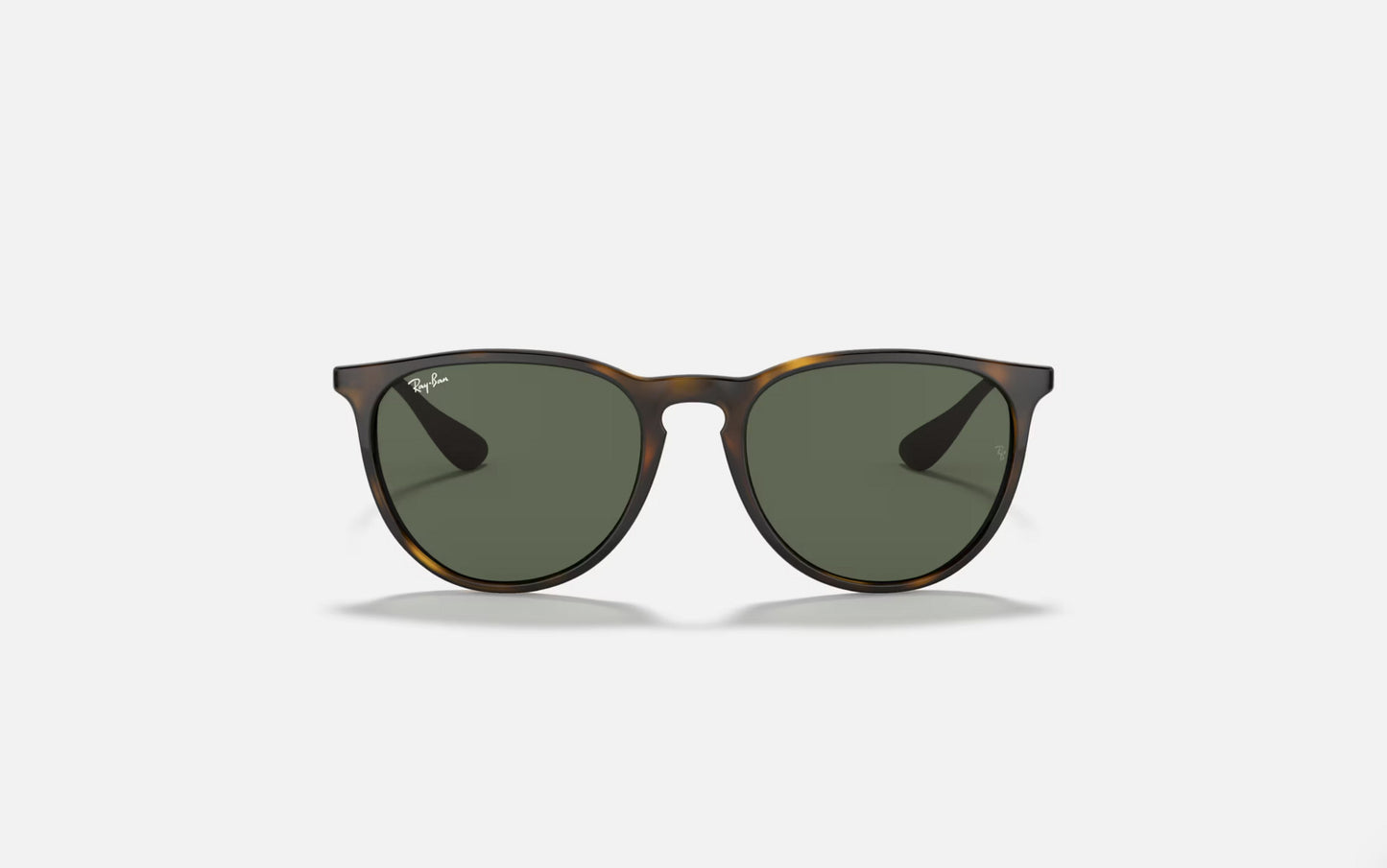 RAY-BAN ERIKA SUNGLASSES LT HAVANA w/ DK GREEN