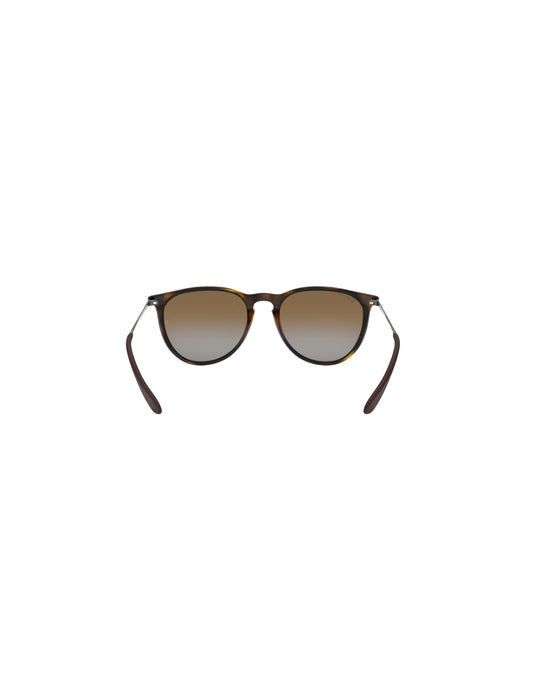 RAY-BAN ERIKA SUNGLASSES LT HAVANA w/ BRWN GRAD PLR