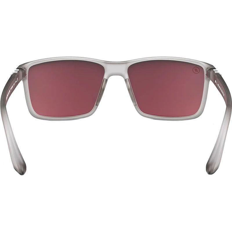 BLENDERS MESA CROSSING ALASKA SUNGLASSES MATTE GREY w/ BLUE PLR LENS