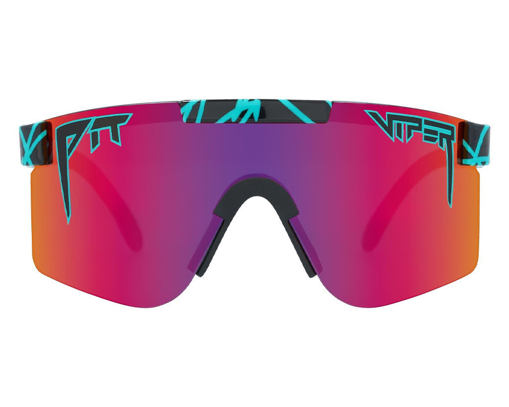 PIT VIPER THE SINGLE WIDES SUNGLASSES THE VOLTAGE w/POAR PINK/PURP