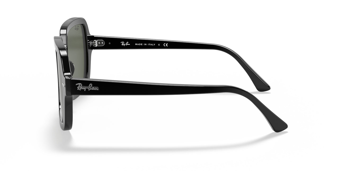 RAY-BAN RB2188 SUNGLASSES BLACK w/ G-15 GRN