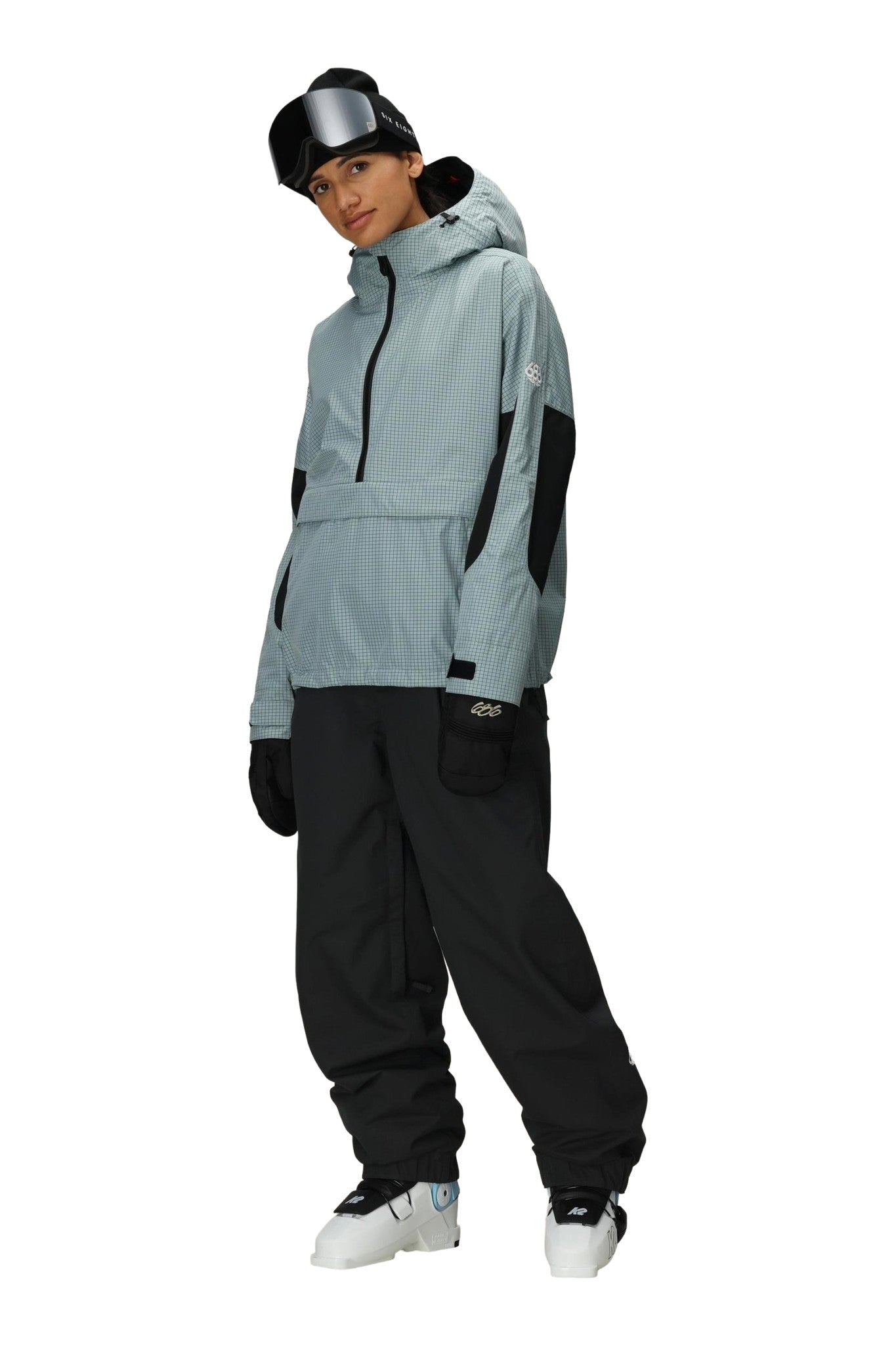 2026 686 WMNS OUTLINE SHELL PANT BLACK