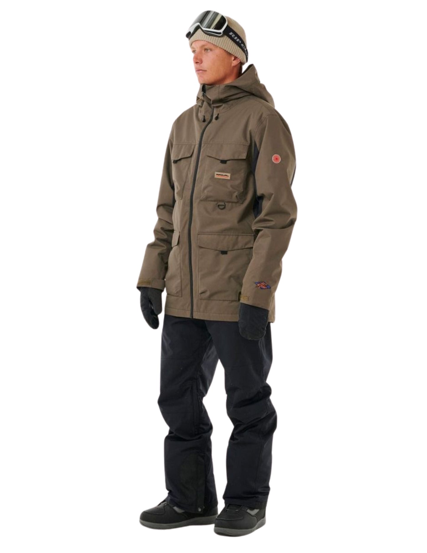 2025 RIP CURL MENS ANTI SERIES PINNA 10K/10K SNOWBOARD JACKET