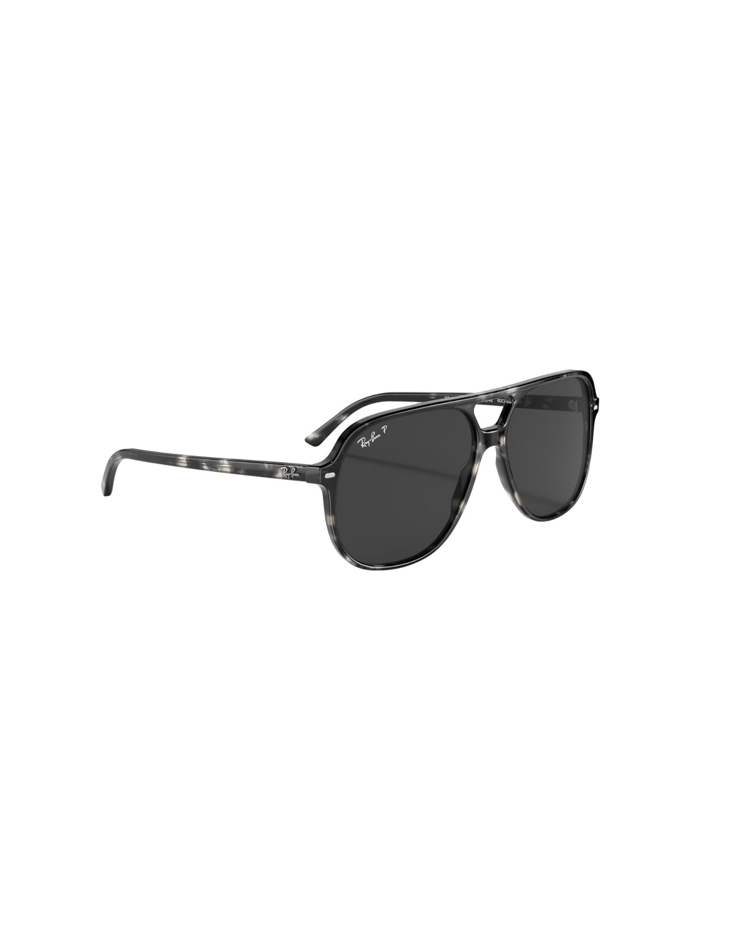 RAY-BAN BILL SUNGLASSES GREY HAVANA w/ BLACK PLR LENS