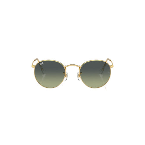 RAY-BAN ROUND METAL SUNGLASSES ARISTA w/ GREEN VINATGE