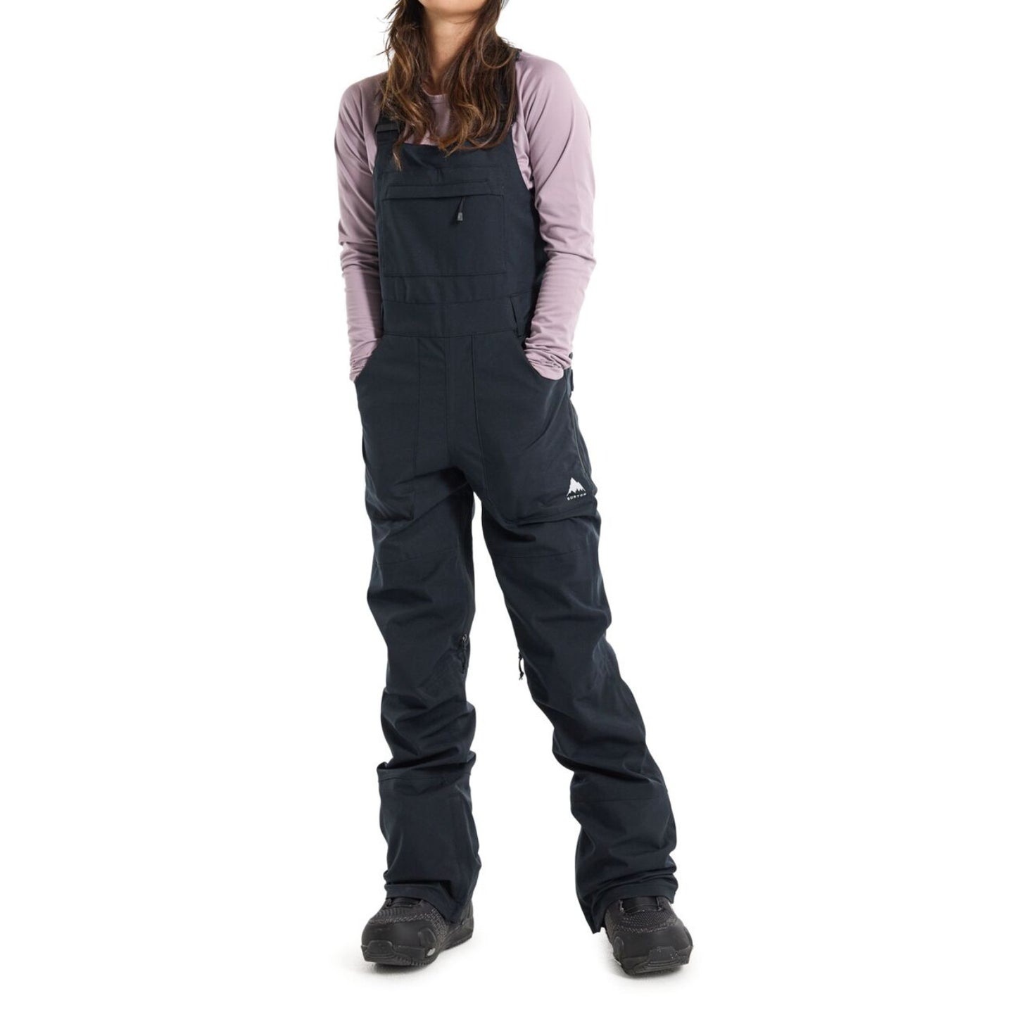 2025 BURTON WMNS AVALON 2L STRETCH BIB PANTS TALL TBLK