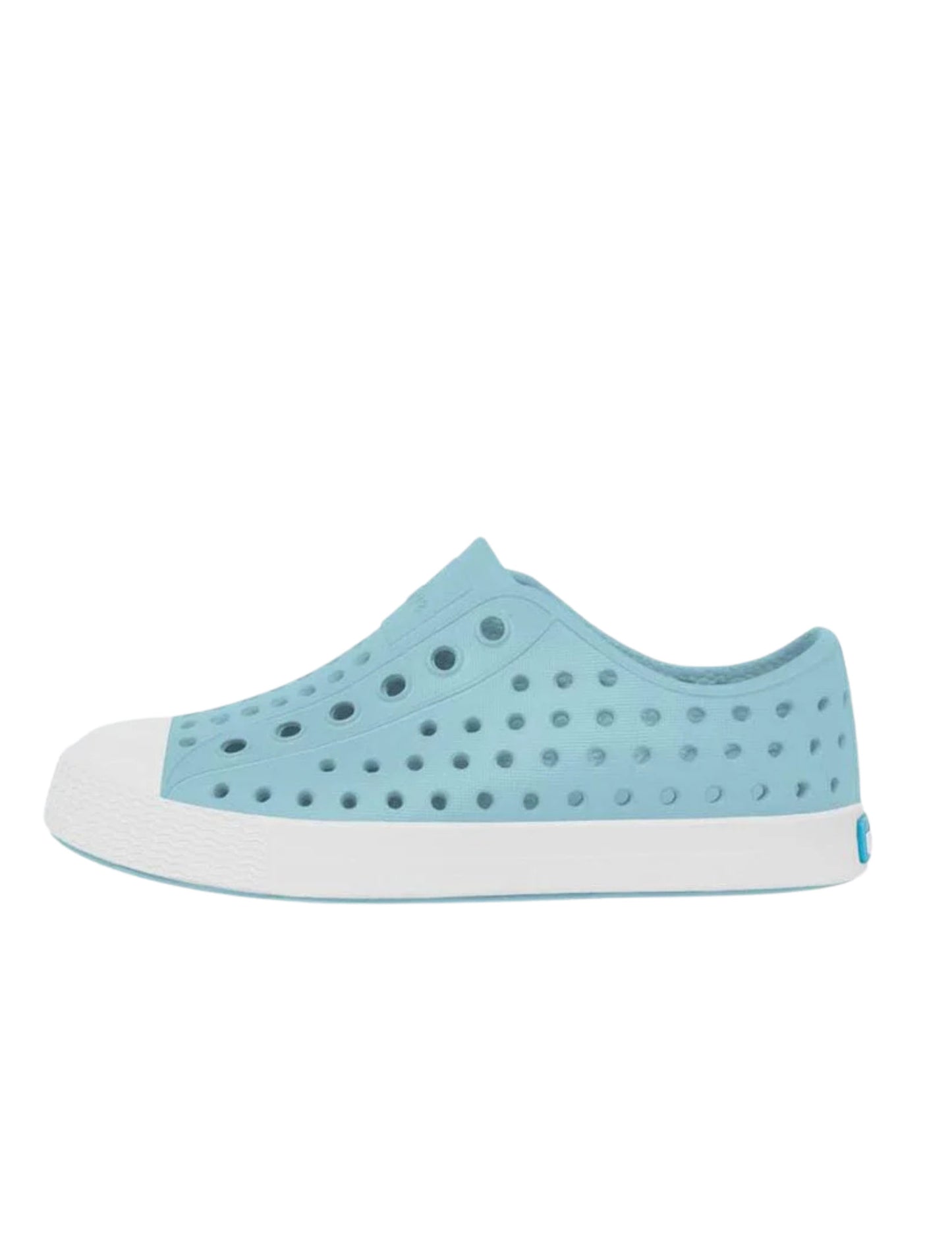 NATIVE JEFFERSON CHILD SHOE SP22 SKY BLUE/SHELL WHITE