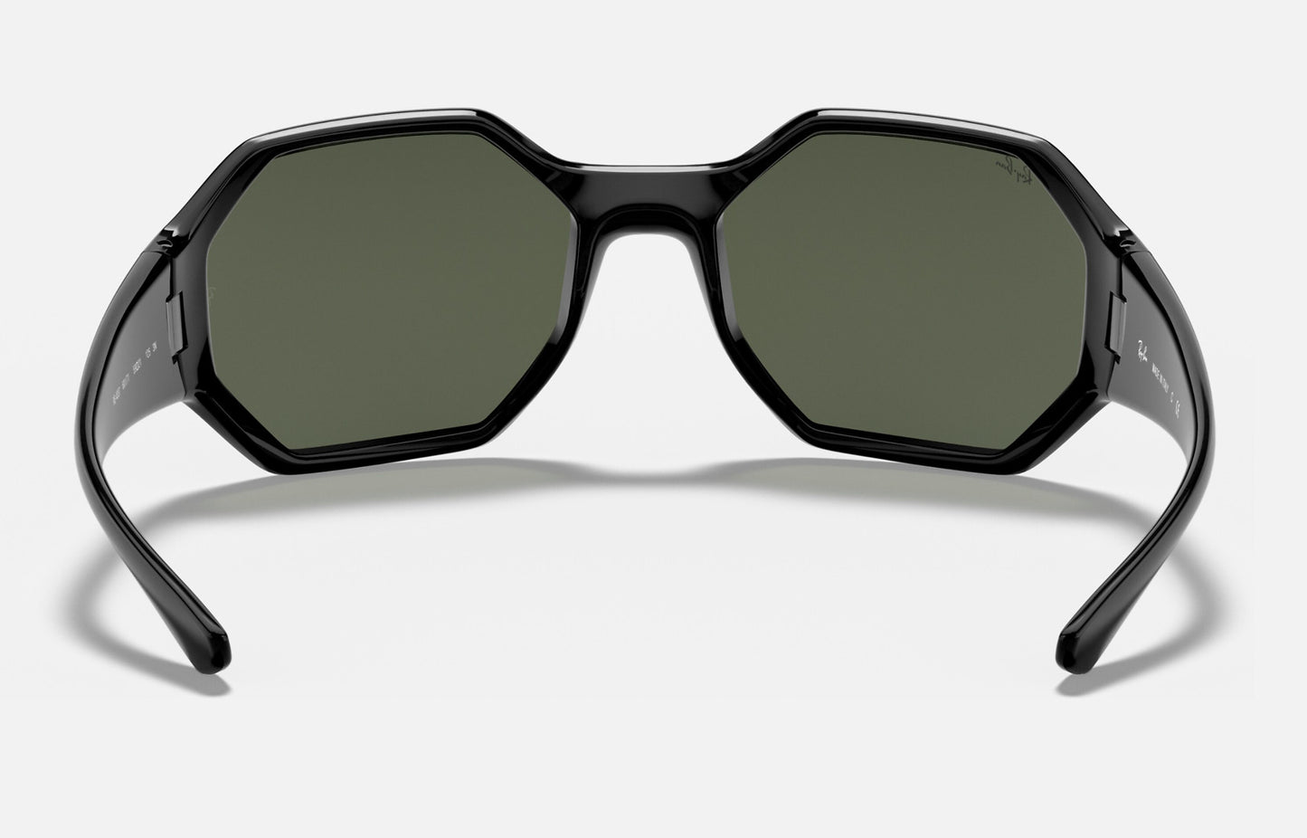 RAY-BAN RB4337 SUNGLASSES BLACK w/ DARK GRN