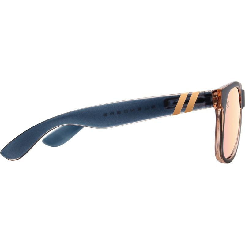 BLENDERS M CLASS X2 CRYSTAL WAVE SUNGLASSES GREY w/ PINK PLR LENS