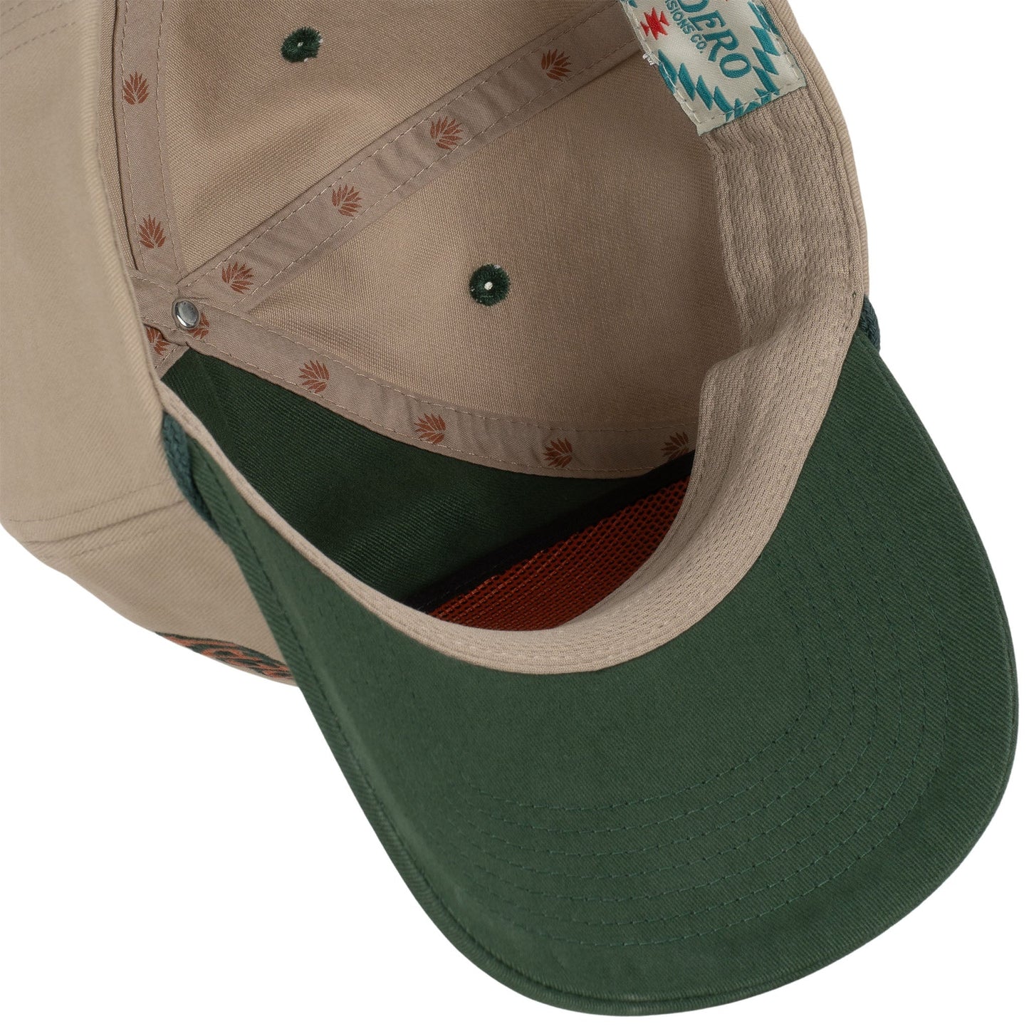 SENDERO MENS TRIPLE THREAT SNAPBACK HAT SP26 TAN