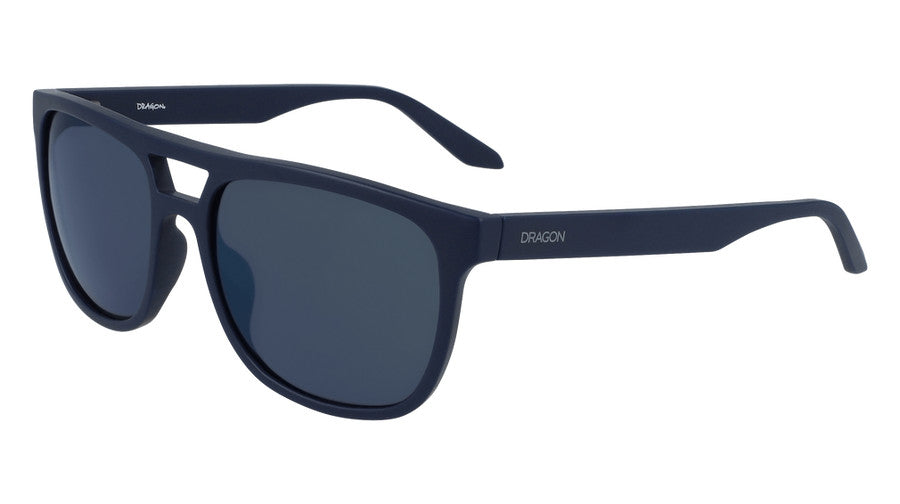 DRAGON COVE MATTE NAVY SUNGLASSES w/ LL PTRL ION LENS