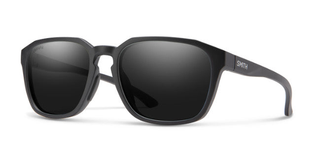 SMITH CONTOUR MATTE BLK SUNGLASSES w/ CP PLR BLK