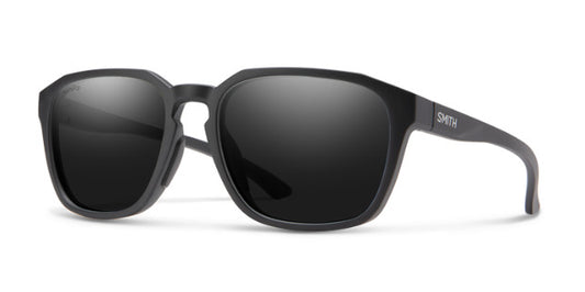 SMITH CONTOUR MATTE BLK SUNGLASSES w/ CP PLR BLK