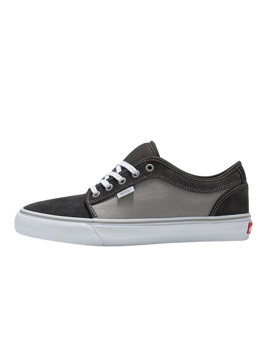 VANS MENS SKATE CHUKKA LOW SHOE SP23 DARK GREY/WHITE