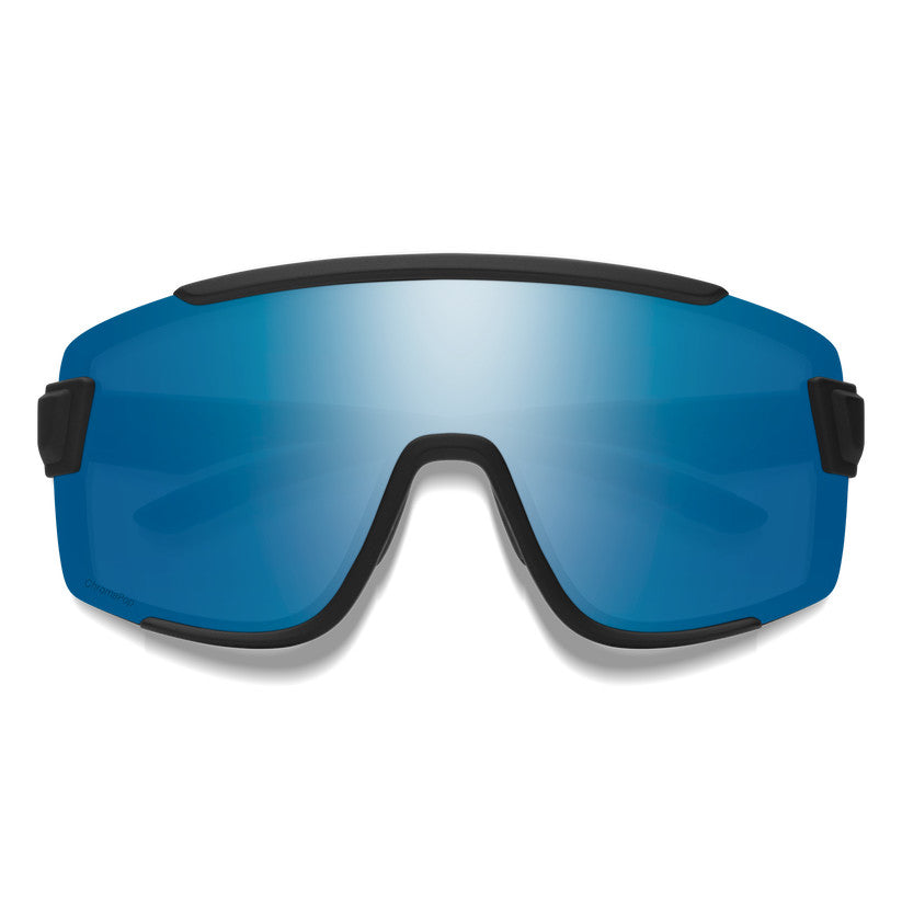 SMITH WILDCAT MATTE BLACK SUNGLASSES w/PC CP PLR BU MIRROR