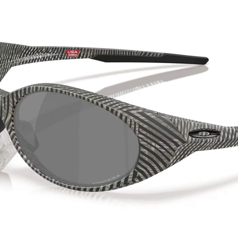 OAKLEY EYEJACKET REDUX MT GRY INK FNGRPRNT SUNGLASSES w/ PRZM BLK LENS