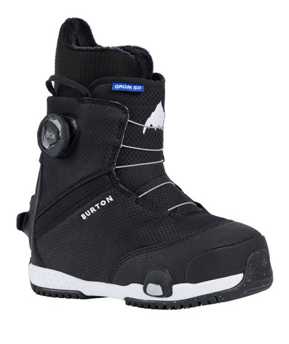 2026 BURTON KIDS GROM STEP ON SNOWBOARD BOOTS BLK