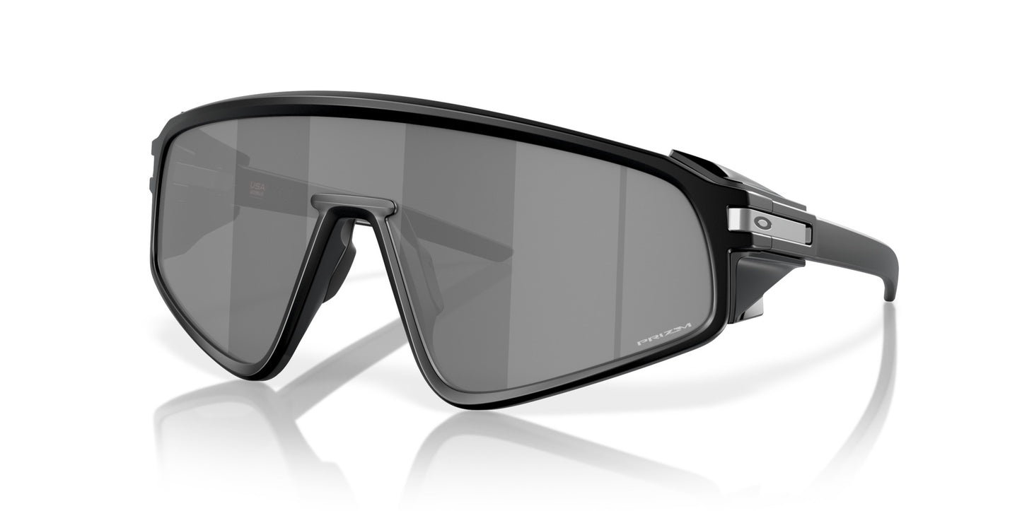 OAKLEY LATCH PANEL MATTE BLACK SUNGLASSES w/ PRIZM BLACK