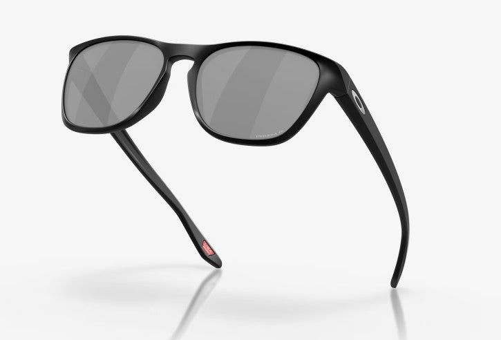 OAKLEY MANORBURN MATTE BLK SUNGLASSES w/ PRIZM BLK PLR LENS