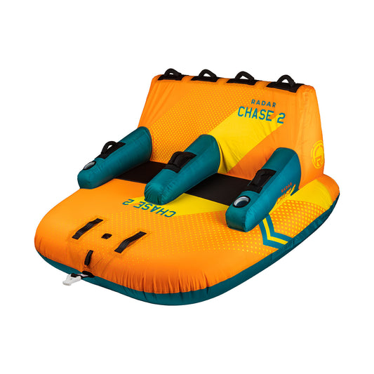 2026 RONIX RADAR THE CHASE LOUNGE 2 PERSON TUBE - TEAL/ORANGE