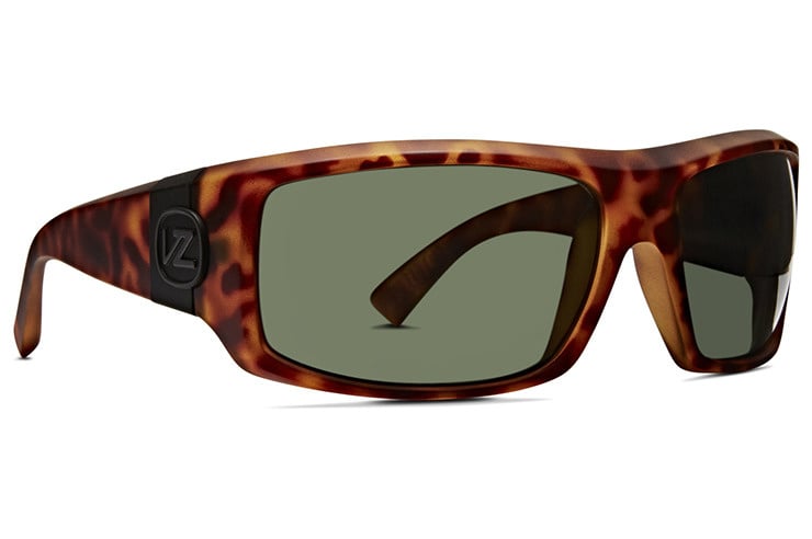 VONZIPPER CLUTCH VINTAGE TORT SATIN SUNGLASSES w/ VINTAGE GRY LENS