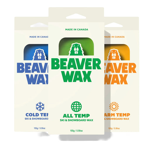 2026 BEAVER WAX 3 PACK MIXED SNOW WAX 150G