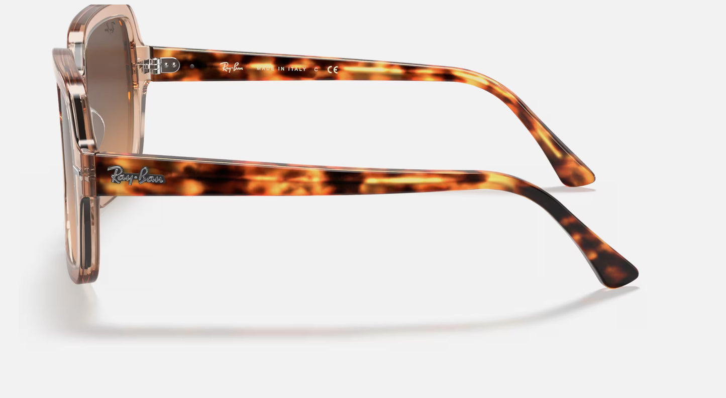 RAY-BAN RB2188 SUNGLASSES TORTOISE w/ B-15 BRN