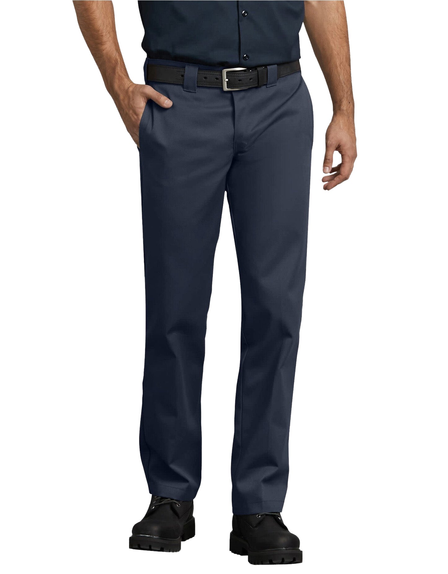 ONEKP DICKIES MENS SLIM STRAIGHT WORK PANT , DRKNVY, 36