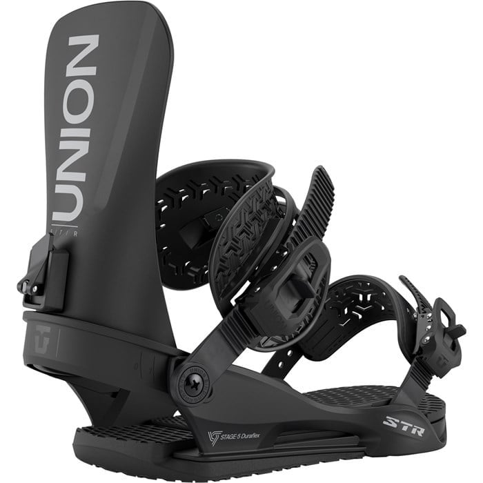 2026 UNION STR SNOWBOARD BINDINGS BLACK
