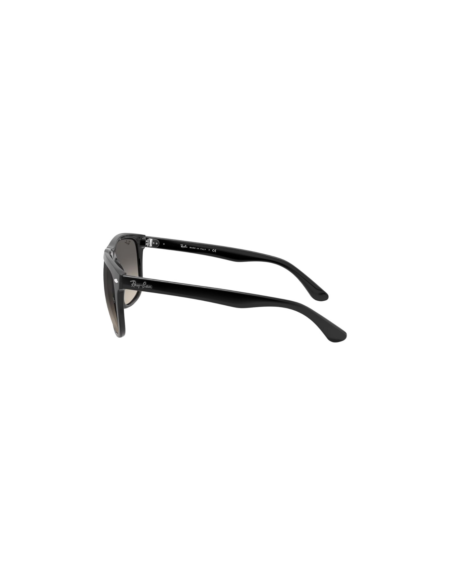 RAY-BAN BOYFRIEND SUNGLASSES BLACK w/ DARK GREY