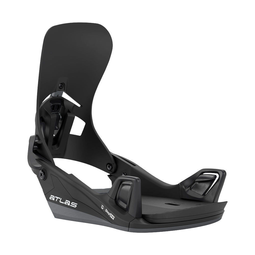 2026 UNION ATLAS STEP ON SNOWBOARD BINDINGS BLACK