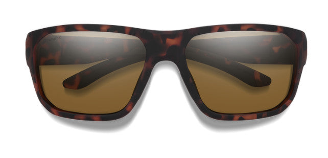 SMITH ARVO MATTE TORT SUNGLASSES W/CP PLR BROWN