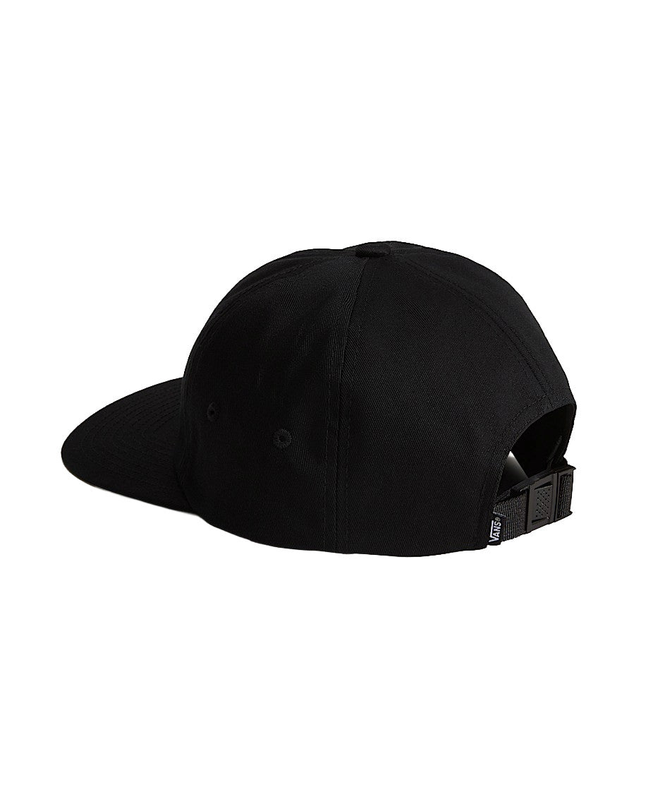 VANS MENS JOCKEY STRAPBACK HAT SP26 BLACK