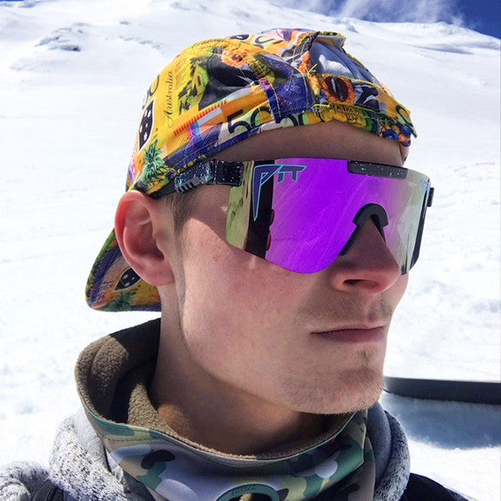 PIT VIPER THE NIGHT FALL DOUBLE WIDE POLARIZED SUNGLASSES