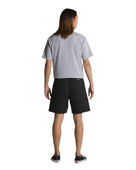 VANS MENS RANGE RELAXED ELASTIC SHORTS SP26 (BLK) BLACK