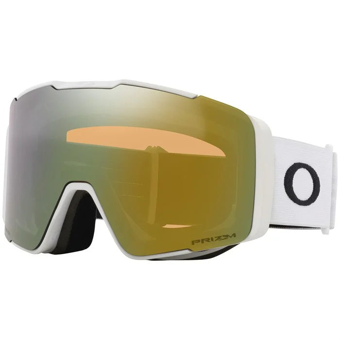 2026 OAKLEY LINE MINER PRO L GGL MT WHT w/ SPHR + SG GLD