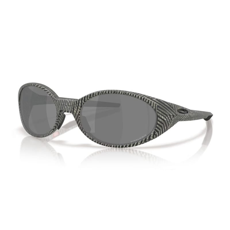 OAKLEY EYEJACKET REDUX MT GRY INK FNGRPRNT SUNGLASSES w/ PRZM BLK LENS